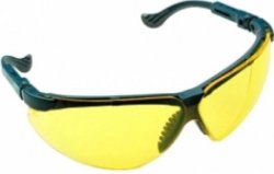 Защитные очки с дужками желтые Чемпион C1008