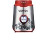 Блендер CENTEK CT-1327 красный 1000Вт, стеклянный стакан, нерж. корпус, LED