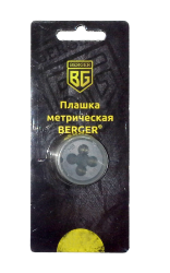 Плашка метрическая BERGER BG1010 М12х1,25 мм