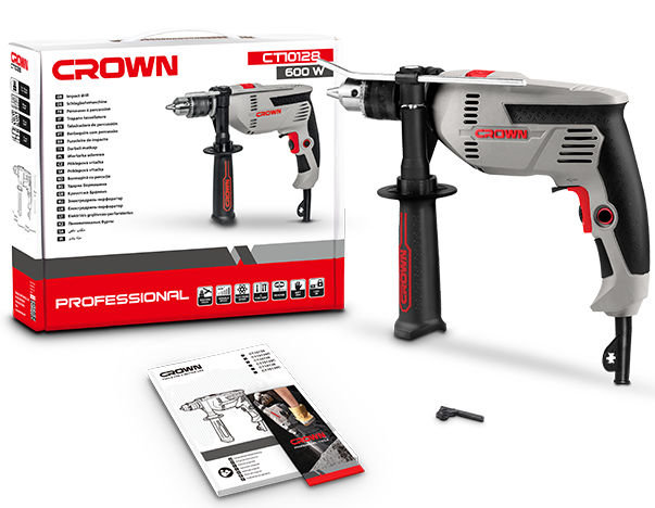 Дрель ударная CROWN CT10129
