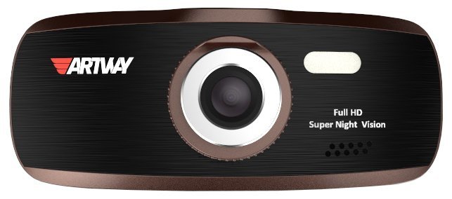 Видеорегистратор ARTWAY AV-390 1920x1080,3Мп,170°,2.7",G-sensor,WDR,micro SD
