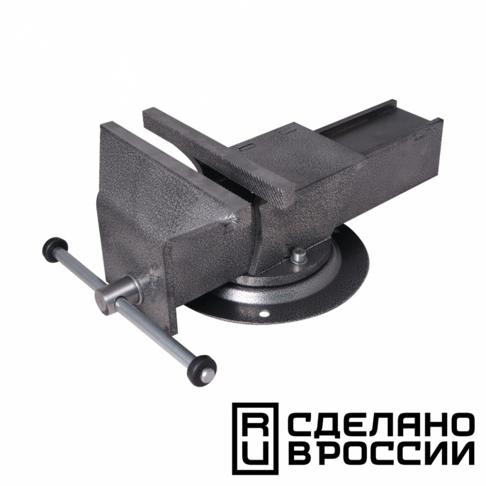 Тиски слесарные поворотные КАЛИБР ТПСН-200ИС