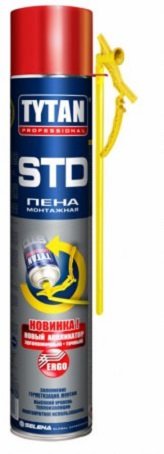 Пена монтажная"О2 TYTAN" ЭРГО 20263