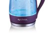 Чайник CENTEK CT-0042 фиолетовый 1.8л, 2200Вт, стекло, внутр. LED подсветка, кнопка