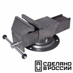 Тиски слесарные поворотные КАЛИБР ТПСН-150ИС