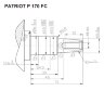 Двигатель PATRIOT P170FC