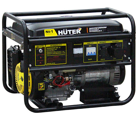 Генератор бензиновый Huter DY9500LX-3