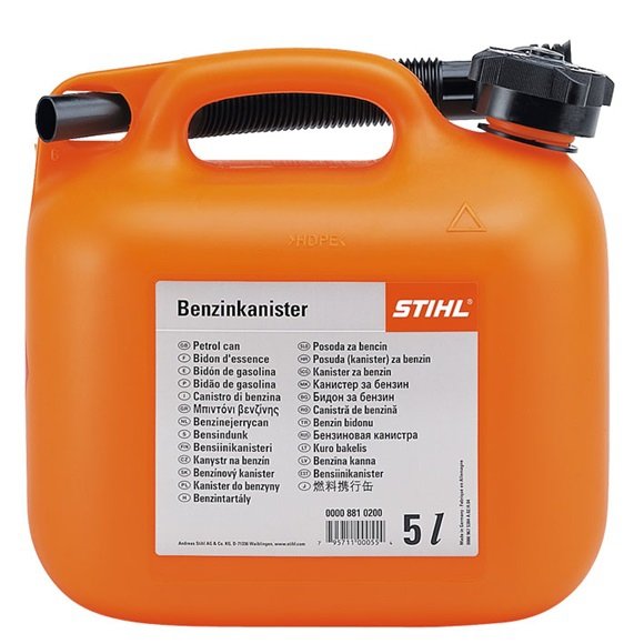 Канистра для бензина (оранжевая) STIHL 5 л